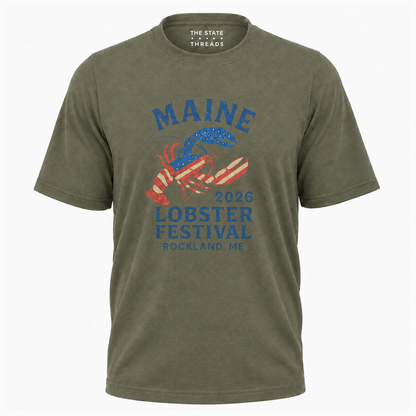 Maine Lobster Festival 2026 Patriotic Shirt