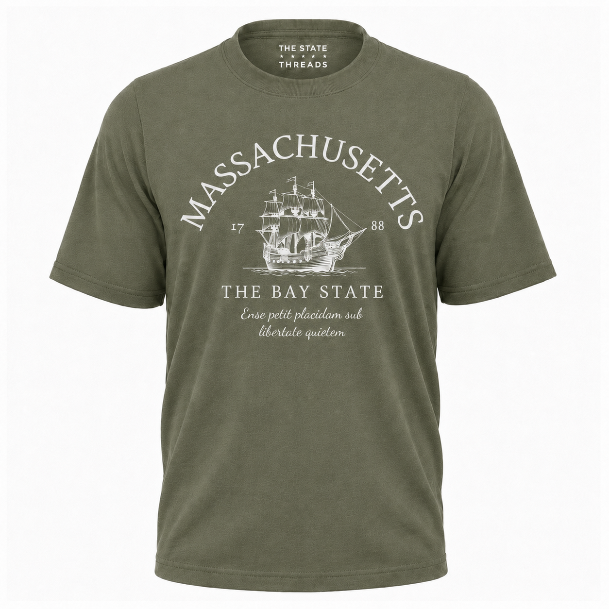 Massachusetts Mayflower Ship The Bay State Shirt