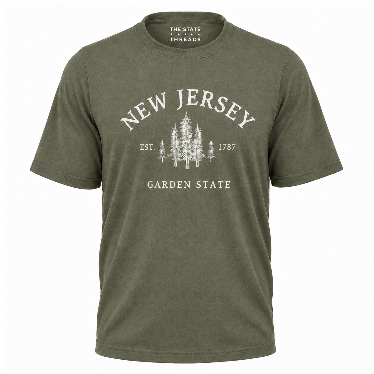 New Jersey Garden State Pine Trees Vintage Forest Shirt