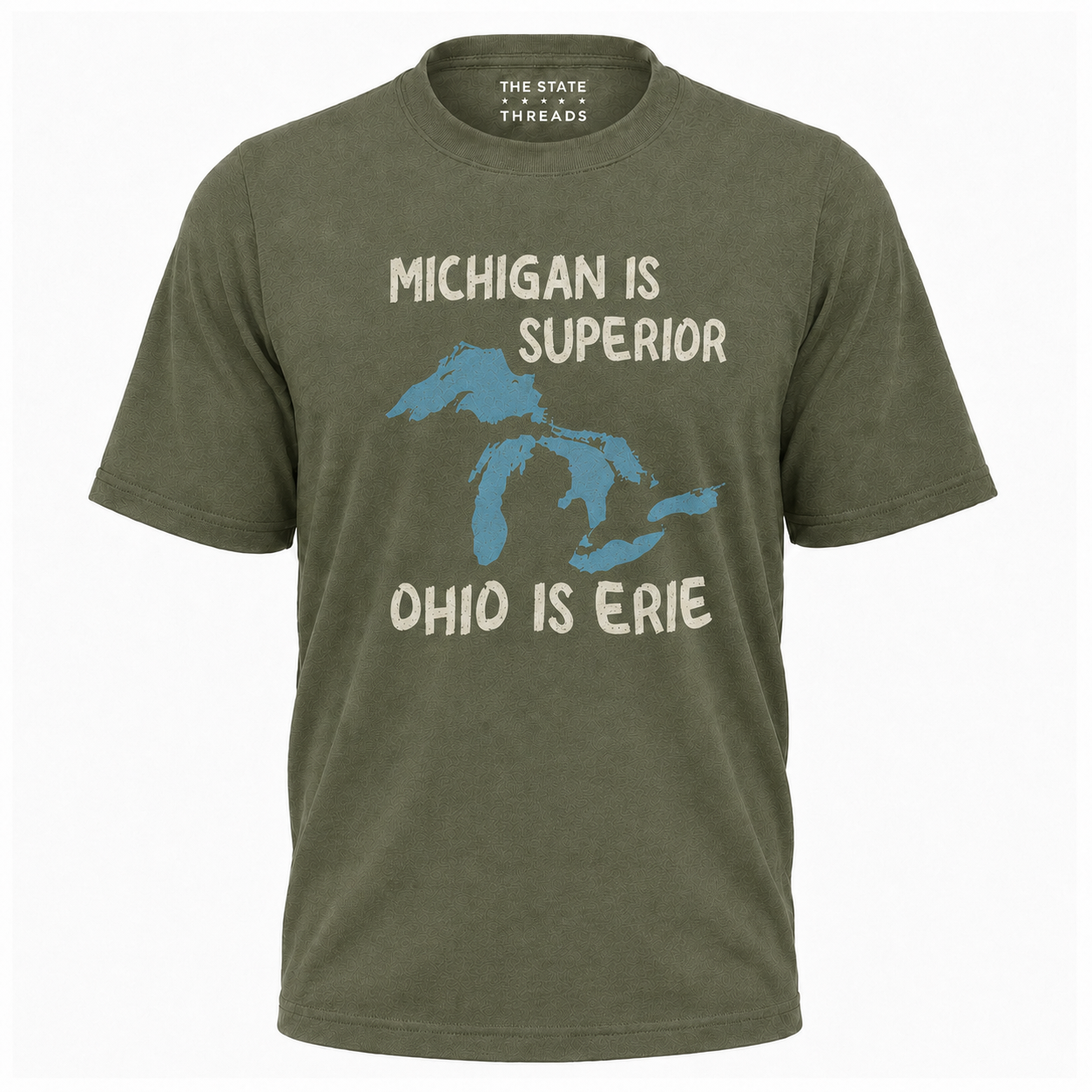 Michigan Is Superior Funny Great Lakes Shirt