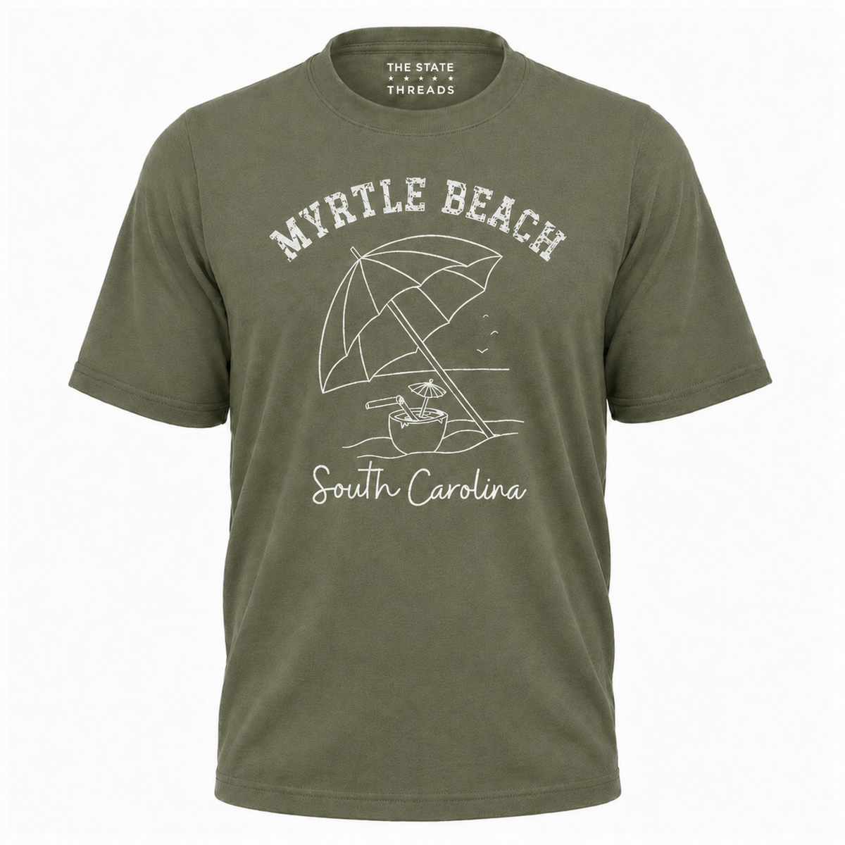 South Carolina Myrtle Beach Umbrella Vacation Shirt