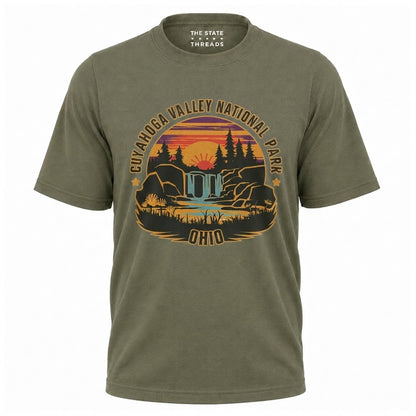 Ohio Cuyahoga Valley National Park Waterfall Shirt