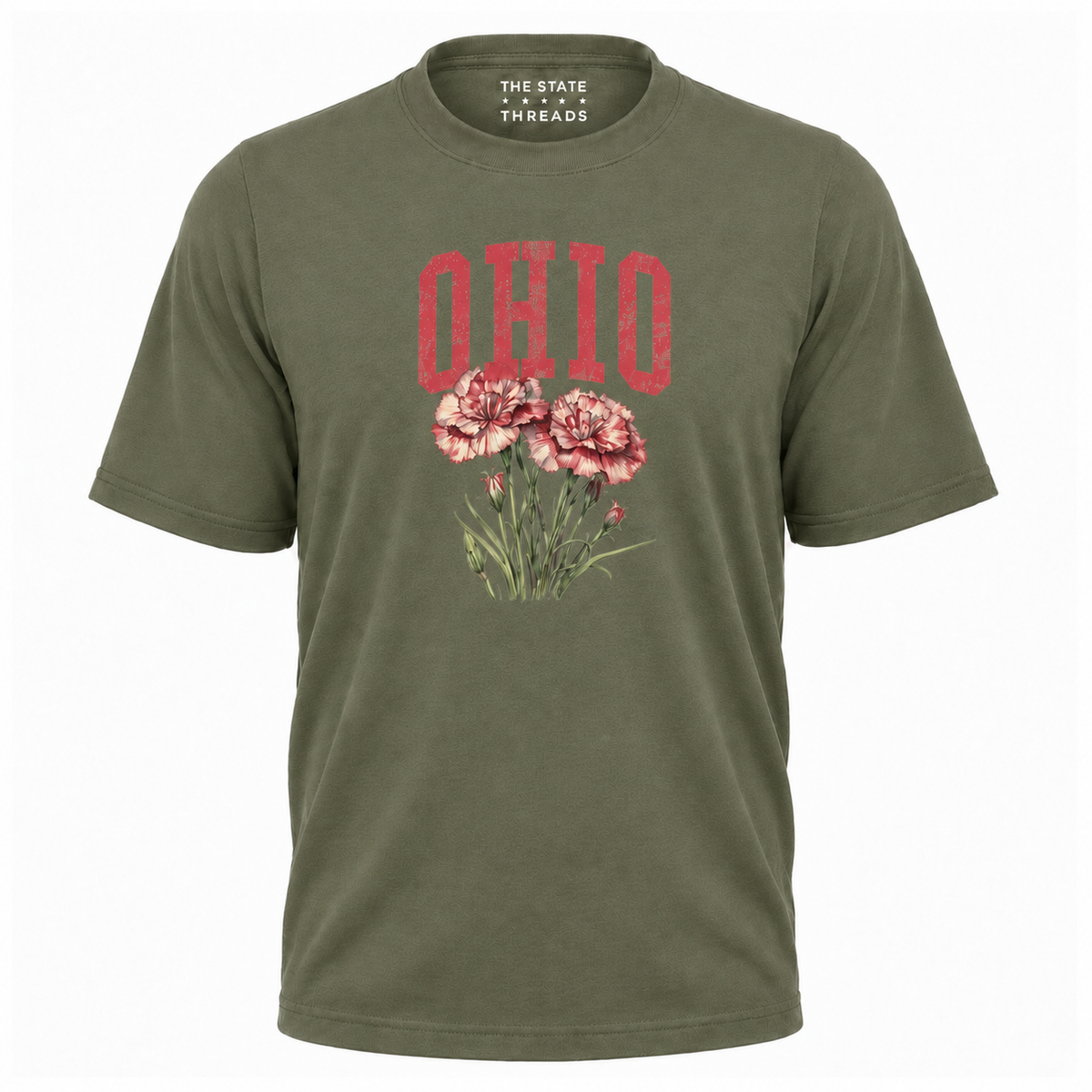 Ohio Buckeye State Covered Bridge Cardinal Shirt