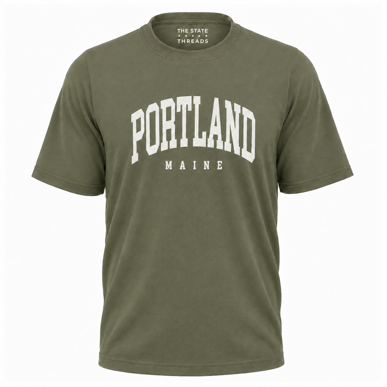 Portland Maine Vintage Varsity Style Shirt