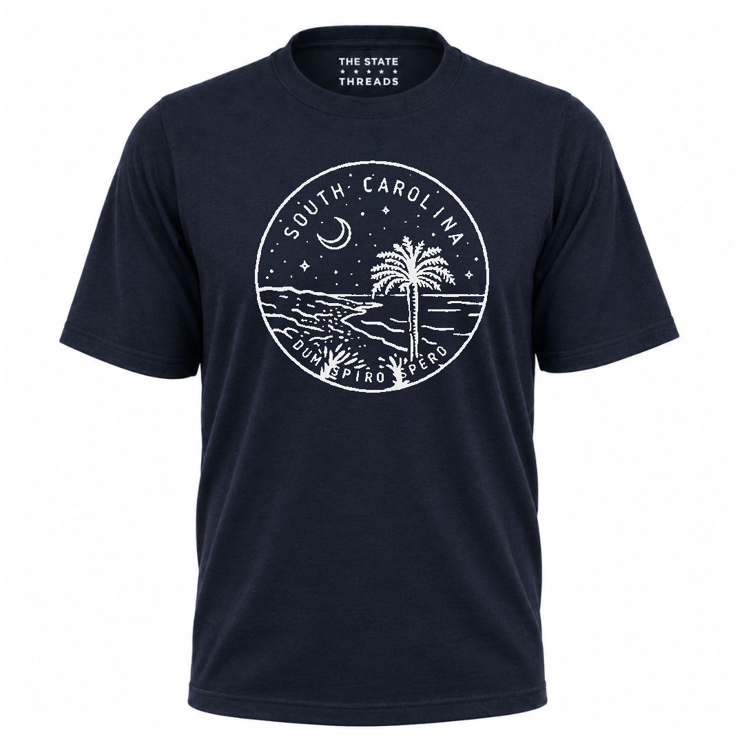 South Carolina Palmetto Moon Coastal Shirt