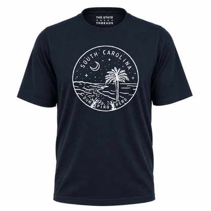 South Carolina Palmetto Moon Coastal Shirt