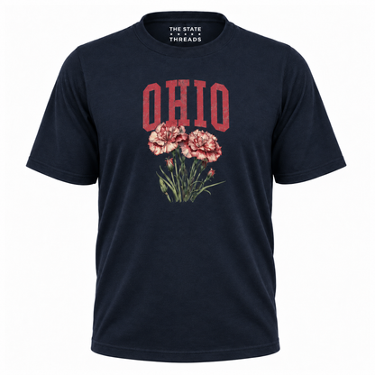 Ohio Buckeye State Covered Bridge Cardinal Shirt