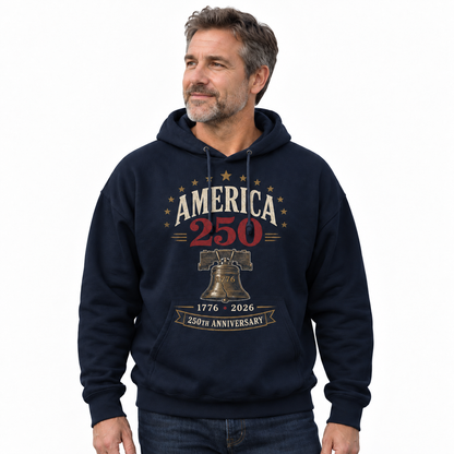 America 250th Anniversary Liberty Bell Hoodie