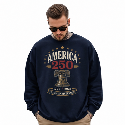 America 250th Anniversary Liberty Bell Sweatshirt