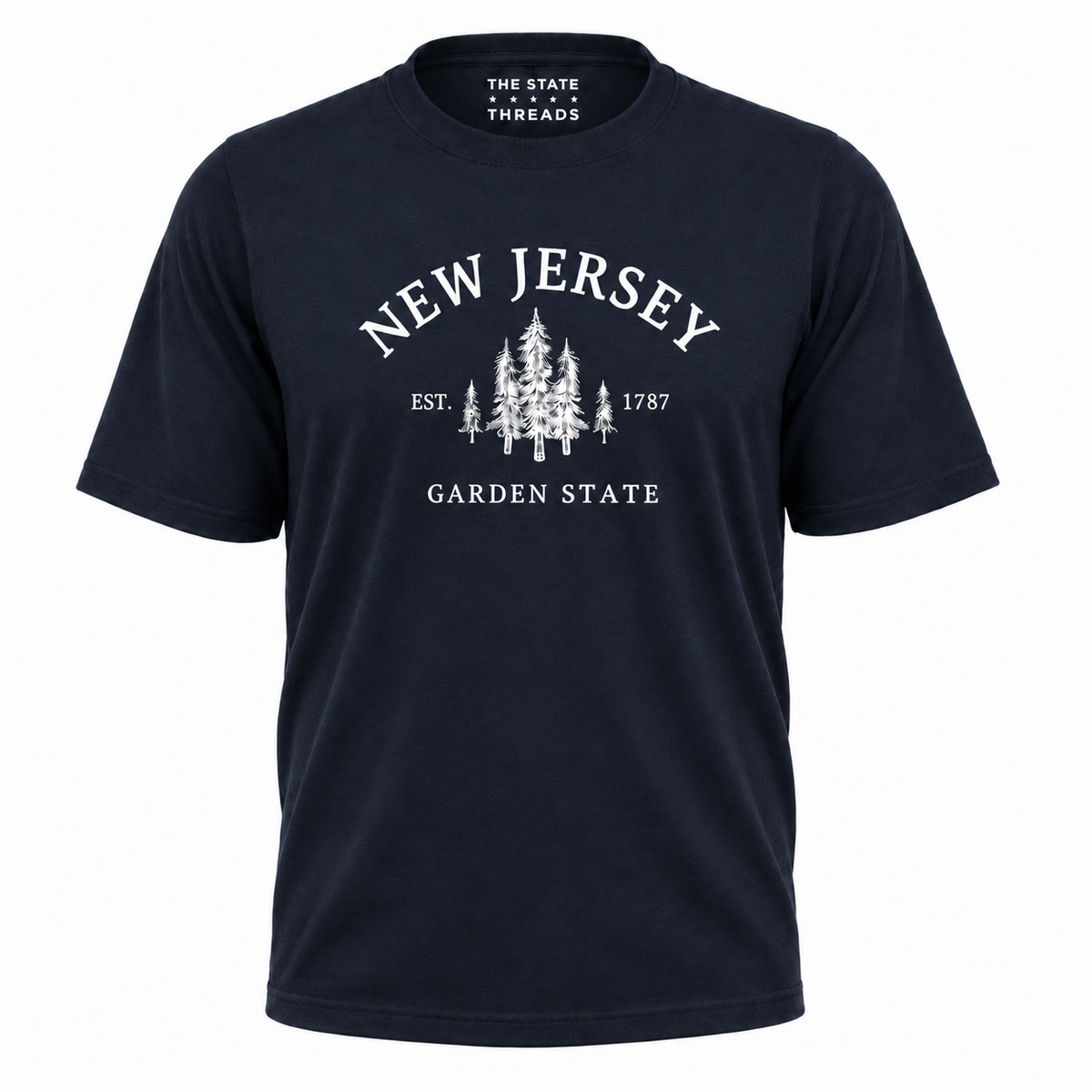 New Jersey Garden State Pine Trees Vintage Forest Shirt