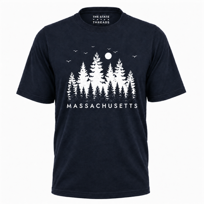 Massachusetts Pine Forest Nature Adventure Shirt