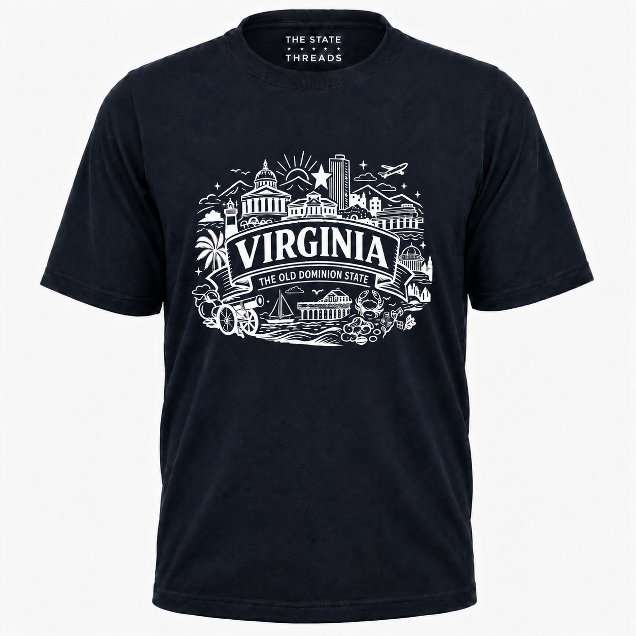 Virginia Old Dominion State Landmark Shirt