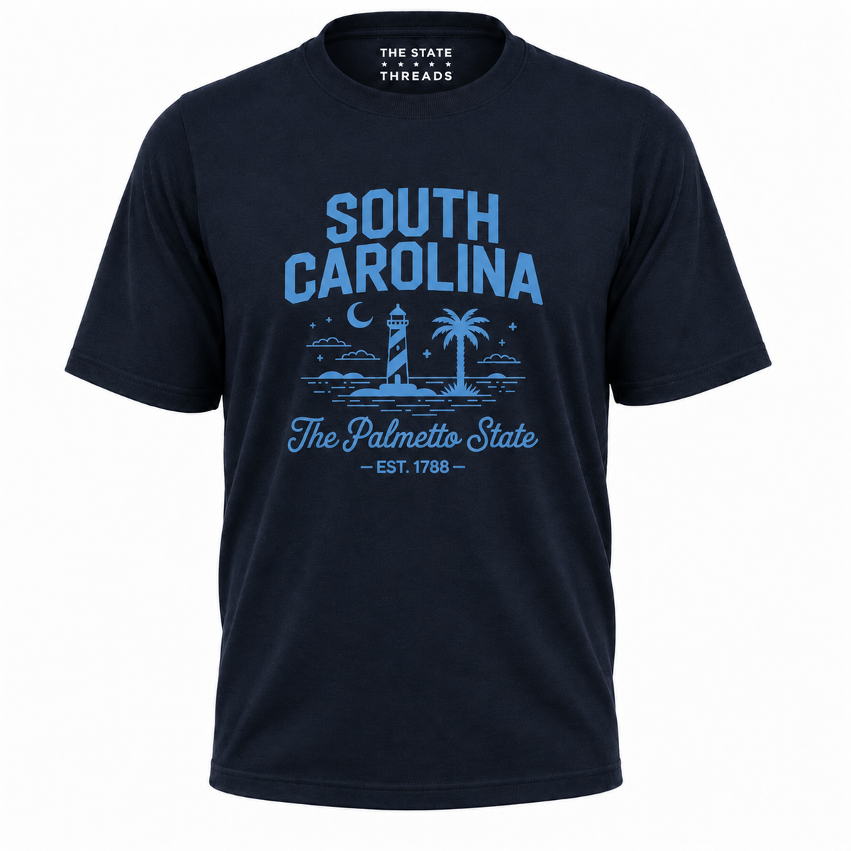 South Carolina Palmetto State Lighthouse Coastal Shirt