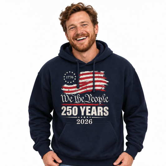 America We The People 250 Years Hoodie