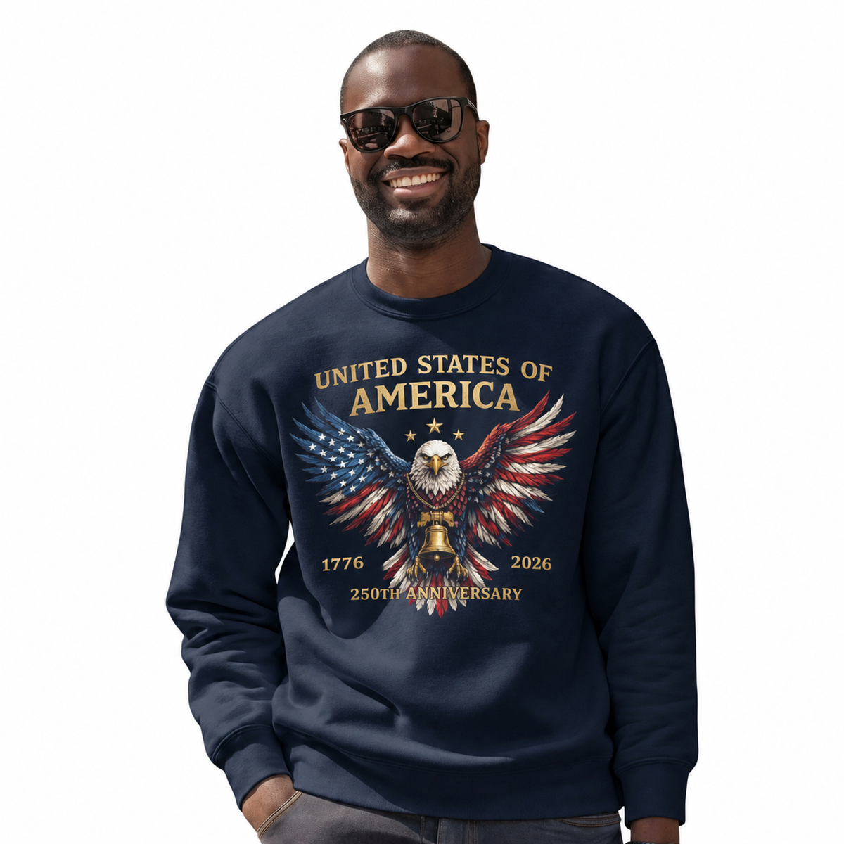 America 250th Anniversary Eagle Bell Sweatshirt
