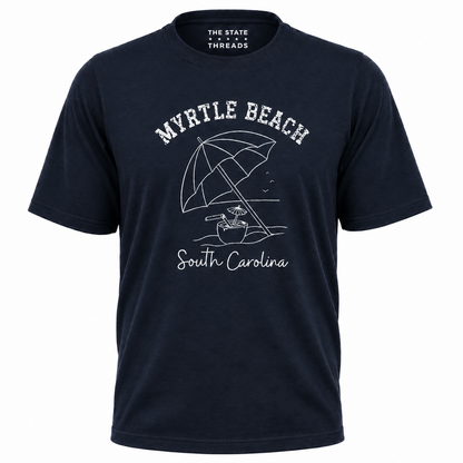 South Carolina Myrtle Beach Umbrella Vacation Shirt