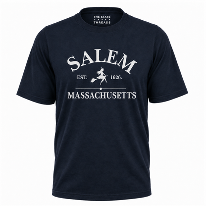 Massachusetts Salem 1626 Flying Witch Shirt