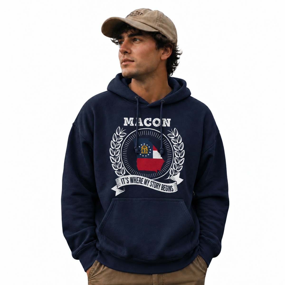 Macon Georgia It's Where My Story Begins Hoodie