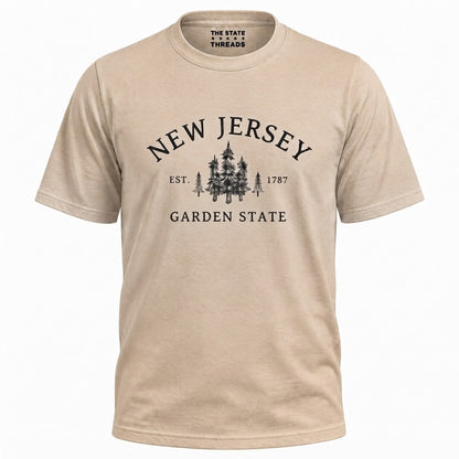 New Jersey Garden State Pine Trees Vintage Forest Shirt