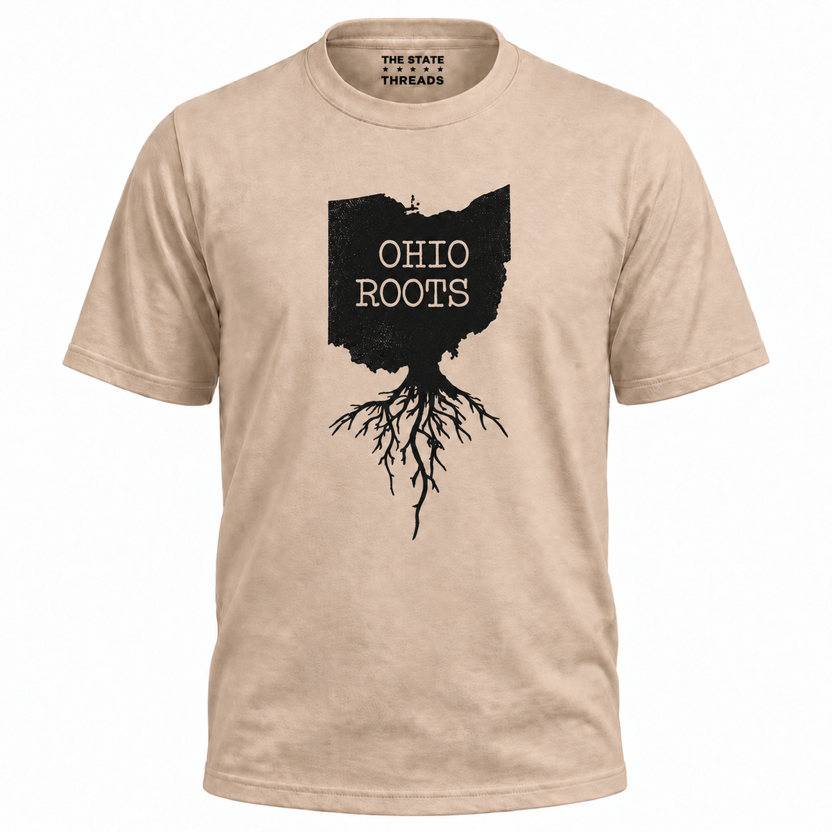 Ohio Roots State Map Silhouette Graphic Shirt
