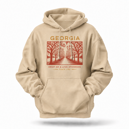 Georgia Sweet Air Long Afternoons Since 1788 Hoodie