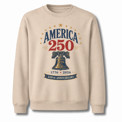 America 250th Anniversary Liberty Bell Sweatshirt