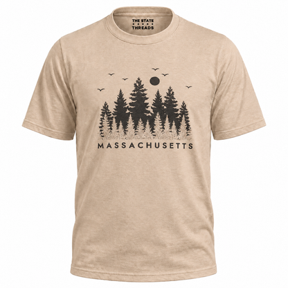 Massachusetts Pine Forest Nature Adventure Shirt