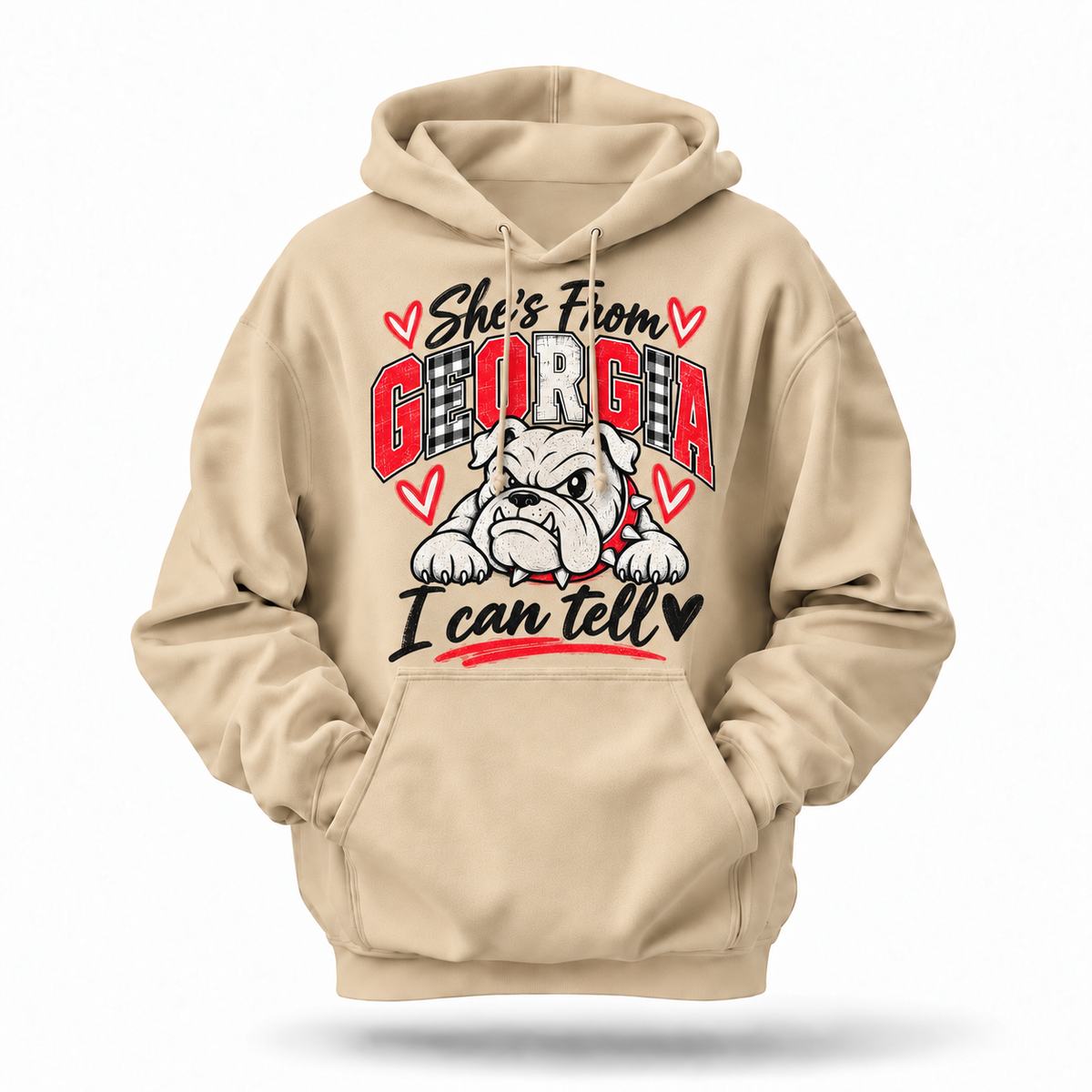 Georgia She's From Georgia I Can Tell Hoodie