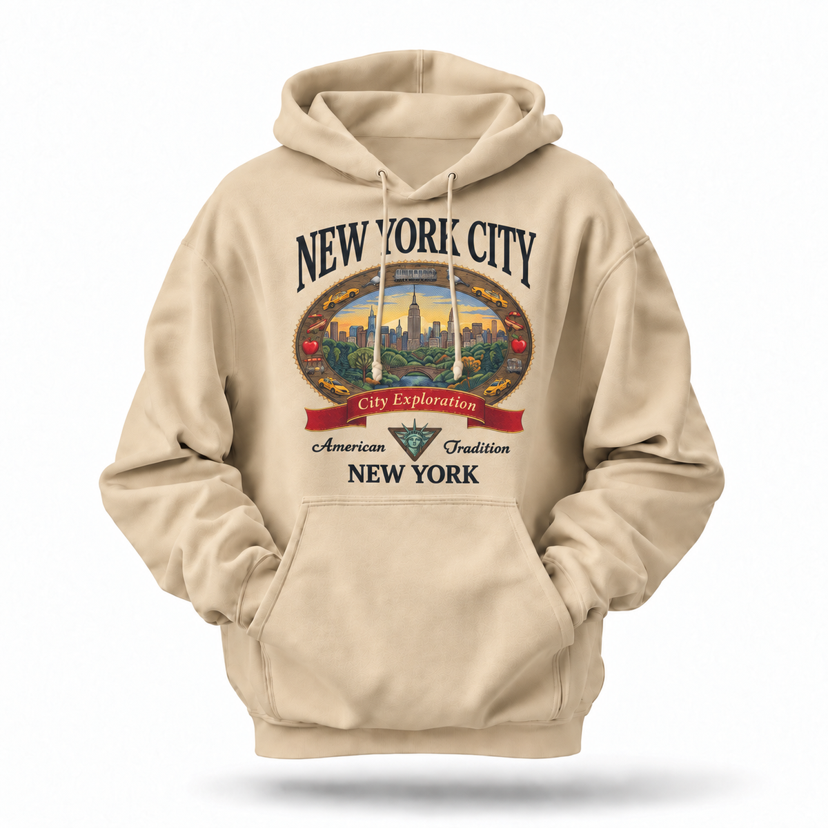 New York City City Exploration American Tradition Hoodie