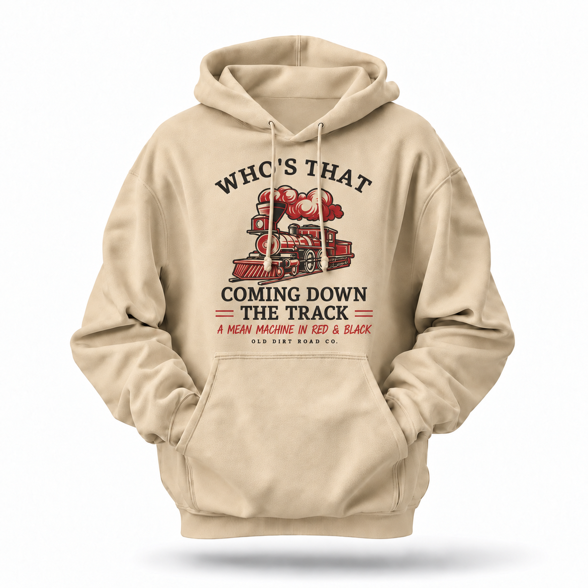 America Who's That Coming Down The Track Hoodie