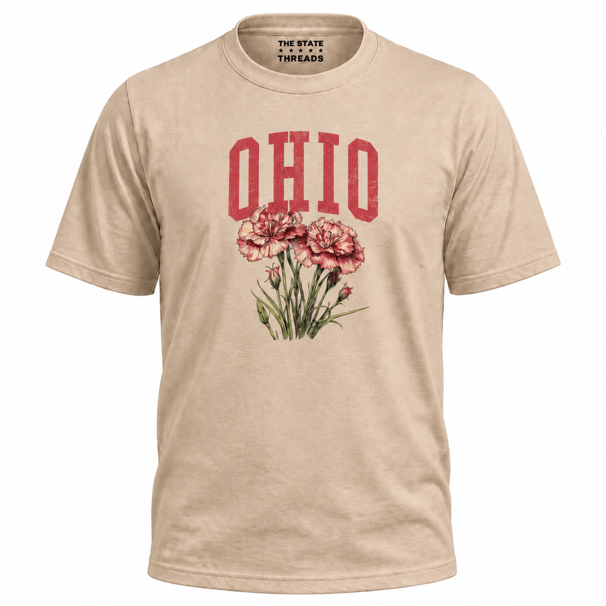 Ohio Buckeye State Covered Bridge Cardinal Shirt