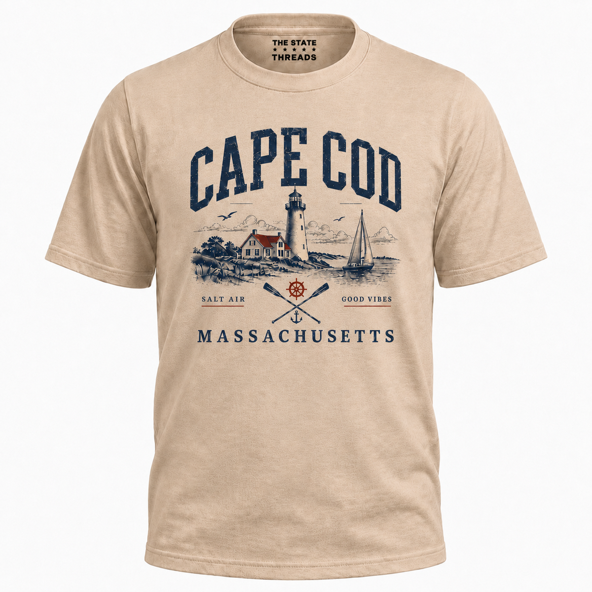 Cape Cod Massachusetts Coastal Lighthouse Shirt