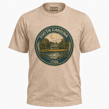 South Carolina 1788 Historic Landscape Emblem Shirt