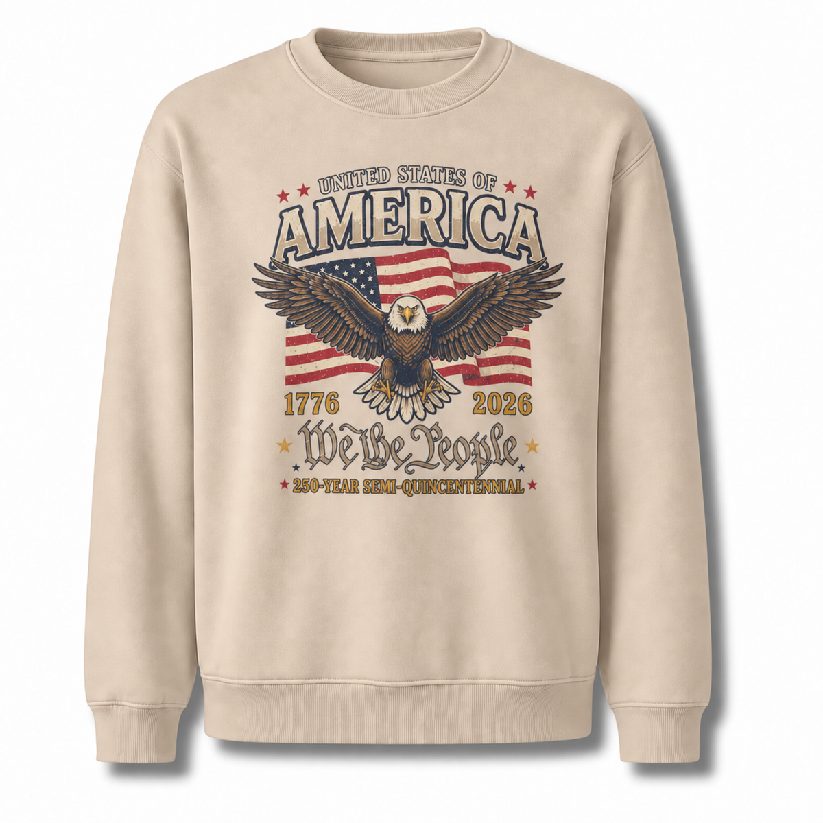 America 250th Eagle We The People Sweatshirt