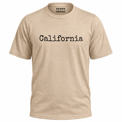 California Minimalist Retro State Pride Shirt