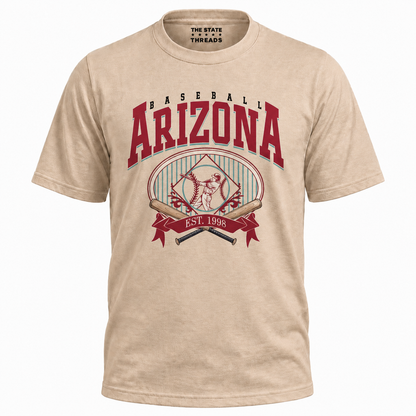 Arizona Baseball EST 1998 Vintage Batter Stadium Shirt