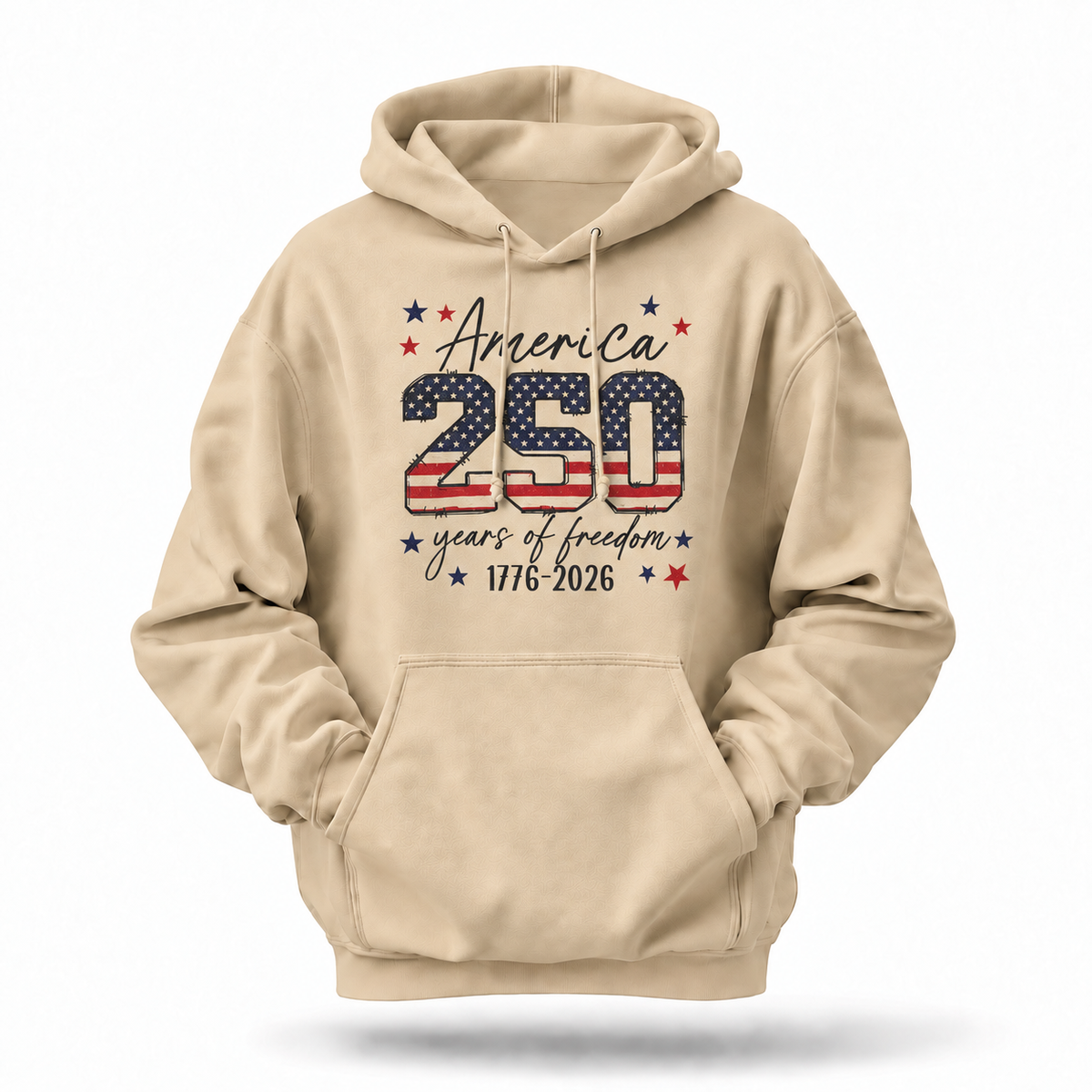 America 250 Years Of Freedom 1776-2026 Hoodie