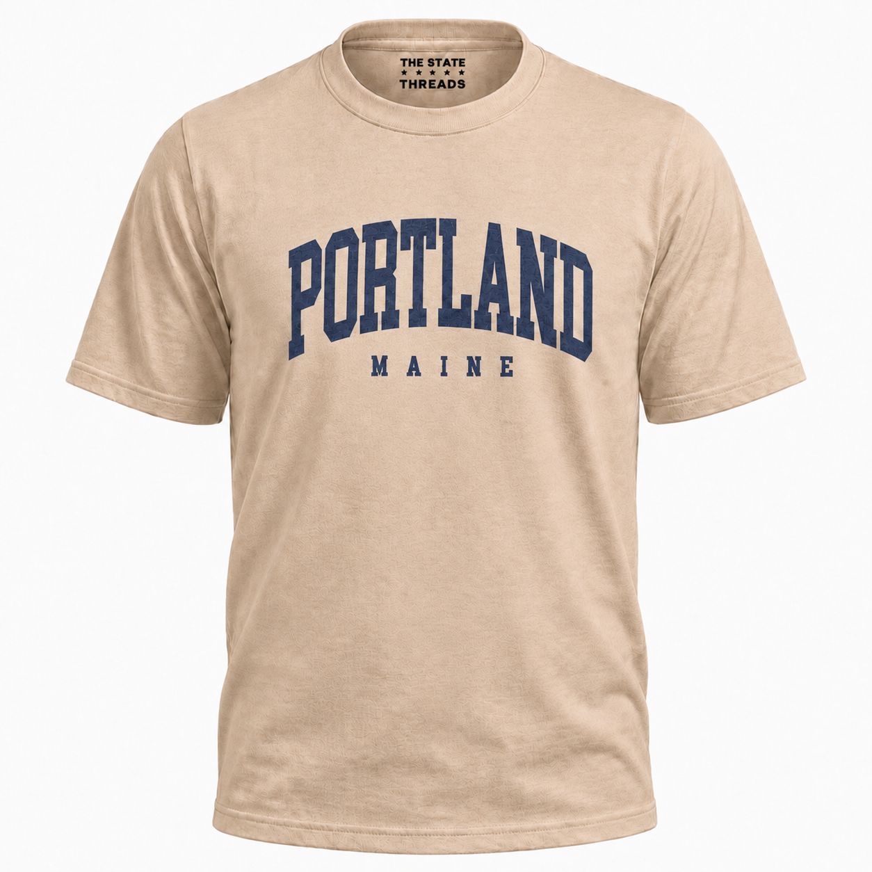 Portland Maine Vintage Varsity Style Shirt