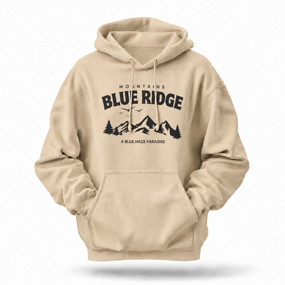 Blue Ridge Mountains A Blue Haze Paradise Hoodie