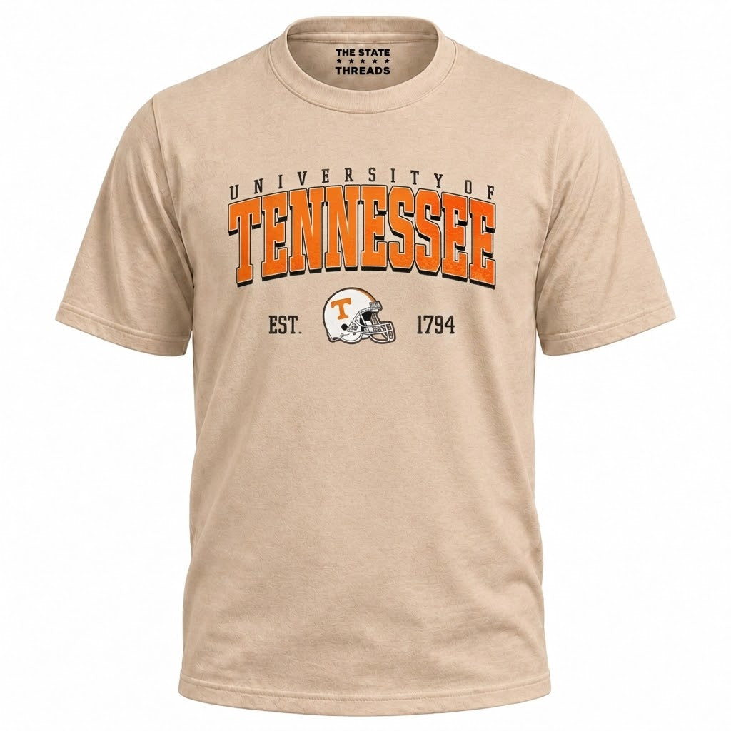 University of Tennessee Football Helmet Varsity Shirt