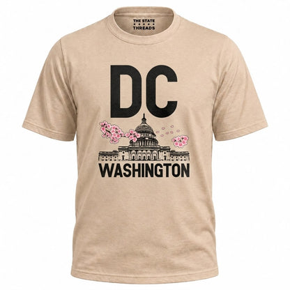 Washington DC Cherry Blossom Capitol Vintage Shirt