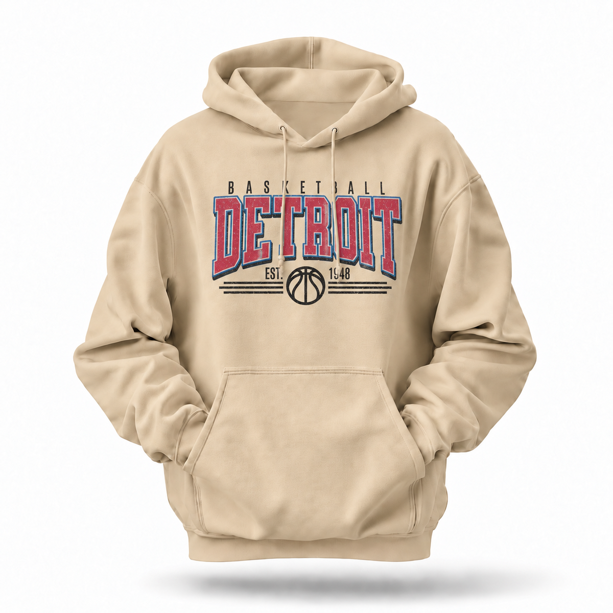 Detroit Basketball Est 1948 Hoodie