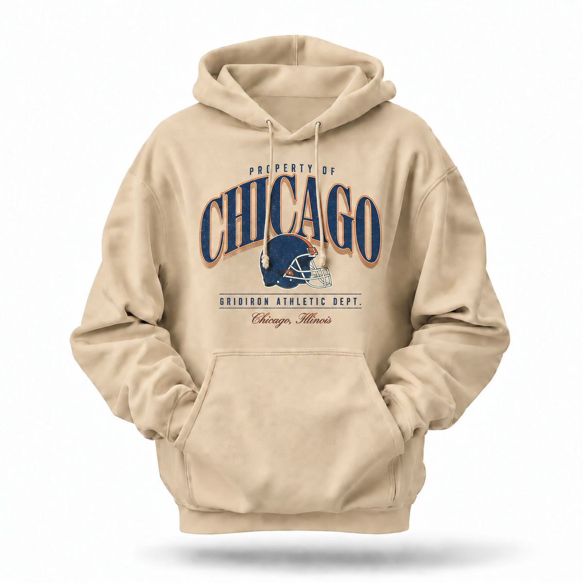 Chicago Property Of Gridiron Athletic Dept. Hoodie