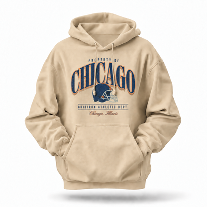 Chicago Property Of Gridiron Athletic Dept. Hoodie