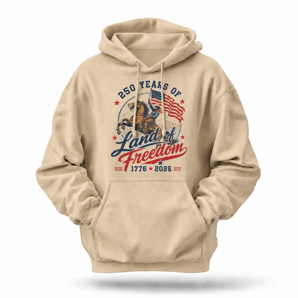America 250 Years Land Of Freedom Hoodie