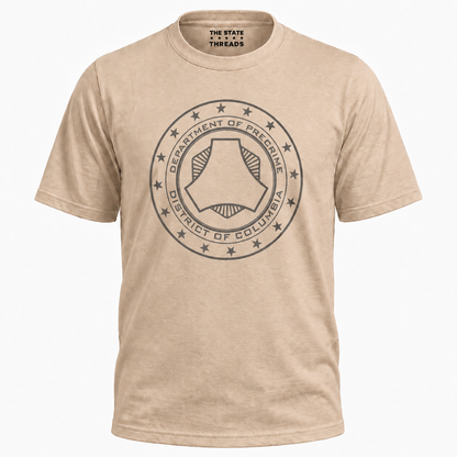 Department of Precrime District of Columbia Retro Sci-Fi Shirt
