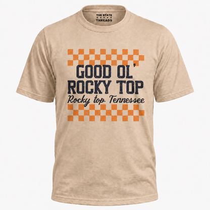 Tennessee Good Ol' Rocky Top Checkerboard Shirt