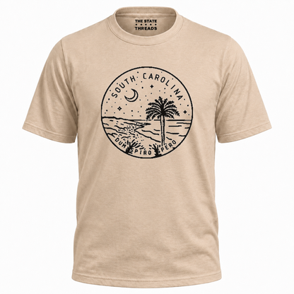 South Carolina Palmetto Moon Coastal Shirt