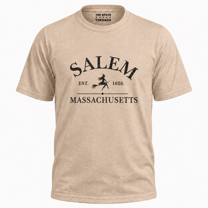 Massachusetts Salem 1626 Flying Witch Shirt