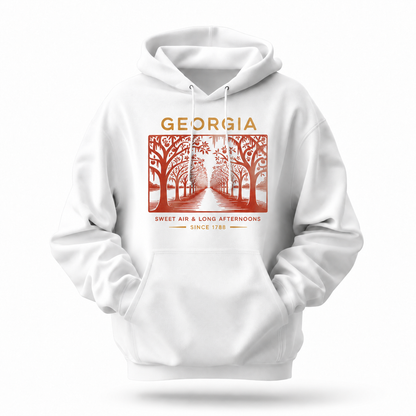 Georgia Sweet Air Long Afternoons Since 1788 Hoodie
